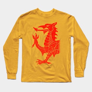 Cymru Dragon Long Sleeve T-Shirt